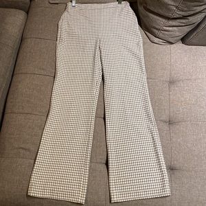 Aritzia Wilfred straight leg gingham pants - Size 0 - Like new